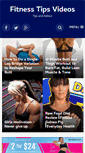 Mobile Screenshot of fitnesstipsvideos.com